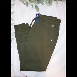 Green Hollister Sweats